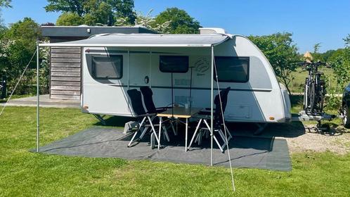 Knaus Sport 460 (zeer compleet), Caravans en Kamperen, Caravans, Particulier, tot en met 4, 1000 - 1250 kg, Rondzit, Knaus, Lengtebed