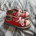 Rode Converse All Star Chuck Taylor low., Ophalen of Verzenden, Wit, Sneakers of Gympen