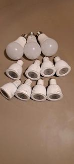 Klik aan / Klik uit lampen 11 stuks, Ophalen, Zo goed als nieuw, E27 (groot), Led-lamp