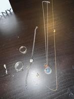 Prachtig lot echte zilveren sieraden. Gemerkt, Ophalen of Verzenden, Goud