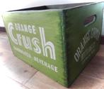 Brocante vintage frisdrank kist/Orange Crush krat/Amerikaans, Minder dan 50 cm, Grenenhout, Minder dan 50 cm, Ophalen of Verzenden