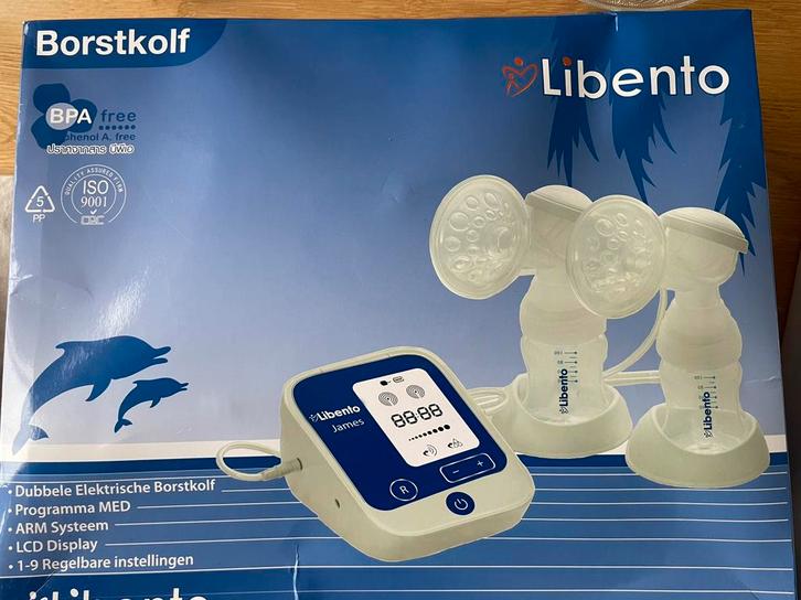 Elektrische Borstkolf Libento, Kinderen en Baby's, Babyvoeding en Toebehoren, Zo goed als nieuw, Borstkolf, Ophalen of Verzenden