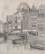 M. Boogaarts(?): Het Steiger te Rotterdam, ca. 1930, Antiek en Kunst, Kunst | Tekeningen en Foto's, Ophalen of Verzenden