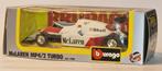Bburago McLaren MP4/2 Turbo – 1:24 Die-Cast Modelauto, Ophalen of Verzenden, Zo goed als nieuw, Auto, Bburago