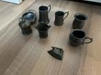 Collectie Tinnen Potjes, Pewter, Antiek en Kunst, Ophalen of Verzenden
