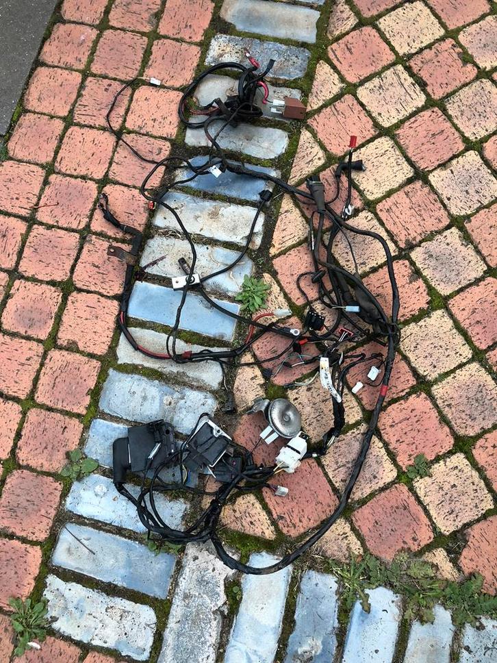 Vespa LX50 4T 4v complete kabelboom, Fietsen en Brommers, Brommeronderdelen | Scooters, Gebruikt, Vespa, Blok, Ophalen of Verzenden