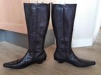 Nieuwe leren Laarzen merk Dick Boon mt 38 d.bruin, Hoge laarzen, Bruin, Dick Boon, Nieuw