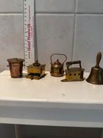 Antiek koperen miniaturen, Antiek en Kunst, Ophalen of Verzenden, Koper