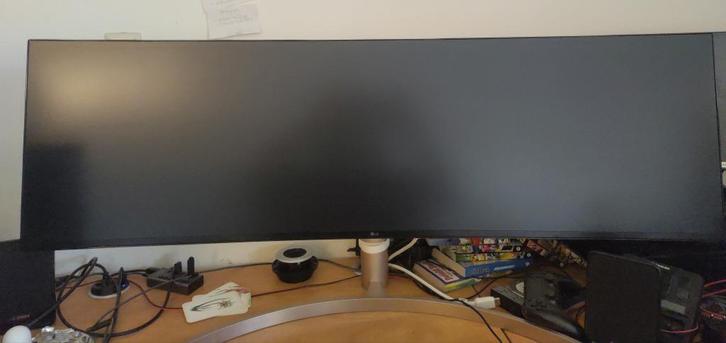 LG UltraWide 49WL95C | DQHD 5120x1440, Computers en Software, Monitoren, Gebruikt, 60 Hz of minder, DisplayPort, HDMI, USB-C, Ingebouwde speakers