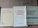 Manual de gramática histórica española/gramática funcional, Ophalen of Verzenden, Zo goed als nieuw