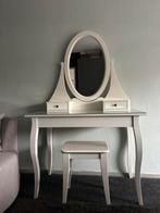 Hemnes toilettafel met spiegel, Huis en Inrichting, Tafels | Kaptafels, Ophalen, Gebruikt, Minder dan 100 cm
