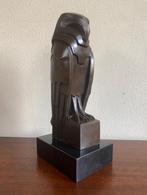 Bronzen Beeld Havik Art Deco naar Johan Altorf Gesigneerd, Antiek en Kunst, Kunst | Beelden en Houtsnijwerken, Ophalen of Verzenden