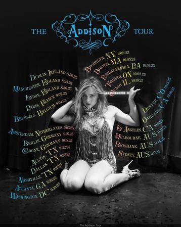Addison Rae 1x Ticket, Brussels beschikbaar voor biedingen