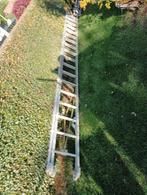 Ladder 4,50 enkel 8,50 dubbel, Doe-het-zelf en Verbouw, Ladders en Trappen, Ophalen, Gebruikt, Ladder, 4 meter of meer