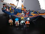 piraten boot met poppetjes 2 cannonen die kunnen schieten, Kinderen en Baby's, Speelgoed | Playmobil, Gebruikt, Ophalen