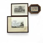 Piet de Vries (1932-2003) - 4x, Antiek en Kunst, Kunst | Etsen en Gravures, Ophalen of Verzenden