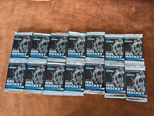 Nieuwe 14 pakjes NHL ijshockey kaartjes 1991 pinnacle/score, Hobby en Vrije tijd, Stickers en Plaatjes, Nieuw, Meerdere plaatjes