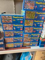 Diverse Legpuzzels - That's Life & Jan van Haasteren, Ophalen of Verzenden, 500 t/m 1500 stukjes, Gebruikt, Legpuzzel