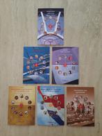 Themamapjes 1 t/m 6 van Nederlandse postzegelvelletjes, Verzenden, Na 1940, Postfris