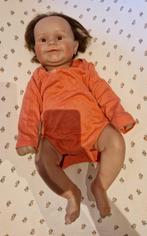 newborn levensechte pop met haren., Ophalen of Verzenden, Zo goed als nieuw, Pop, Levensecht of Reborn