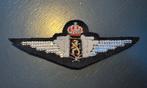 België Luchtmacht vliegerwing, Ophalen of Verzenden, Luchtmacht, Overige gebieden, Embleem of Badge