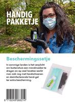 Beschermingsset (2x mondkapje 2x handschoen 1x desinfecteren, Ophalen of Verzenden, Nieuw
