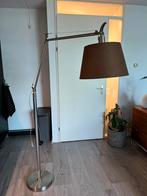 Vloerlamp / leeslamp / rvs, Huis en Inrichting, Lampen | Vloerlampen, 150 tot 200 cm, Metaal, Zo goed als nieuw, Ophalen