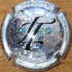 Champagnecapsule LERICHE-TOURNANT glitter & zwart nr. 24b, Ophalen of Verzenden, Nieuw, Frankrijk, Champagne