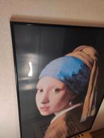 Meisje met de Parel. Poster in frame fotolijst 100 x 70 cm, Ophalen, Zo goed als nieuw, Foto of Poster