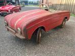 Antieke metalen trapauto Renault Dauphine, Antiek en Kunst, Ophalen