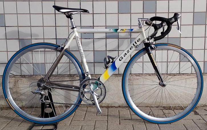 GAZELLE 🇱🇺 TITANIUM teamfiets - Dura Ace & Ultegra As New, Fietsen en Brommers, Fietsen | Racefietsen, Zo goed als nieuw, Gazelle
