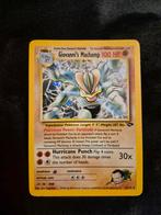 Giovanni's Machamp - Gym Challenge (6/132), Hobby en Vrije tijd, Ophalen of Verzenden, Gebruikt, Losse kaart