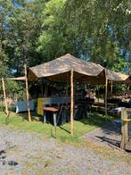 Huur last minute super goedkoop een Stretchtent, Tuin en Terras, Partytenten, Verzenden, Zo goed als nieuw, 8 meter of meer, 6 meter of meer