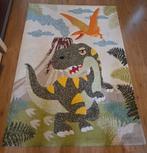 Dinosaurus Dino vloerkleed, speelkleed kind 120x170 Diamant, Ophalen, Dino, 100 tot 150 cm, Zo goed als nieuw