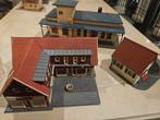 Modeltrein oud voor de hobbyist shell huisjes spoor, Ophalen of Verzenden, Gebruikt, Gelijkstroom, Overige merken