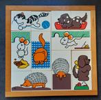 Educo inlegbord met dieren (34 x 34 cm), Kinderen en Baby's, Speelgoed | Educatief en Creatief, Ophalen of Verzenden, Gebruikt