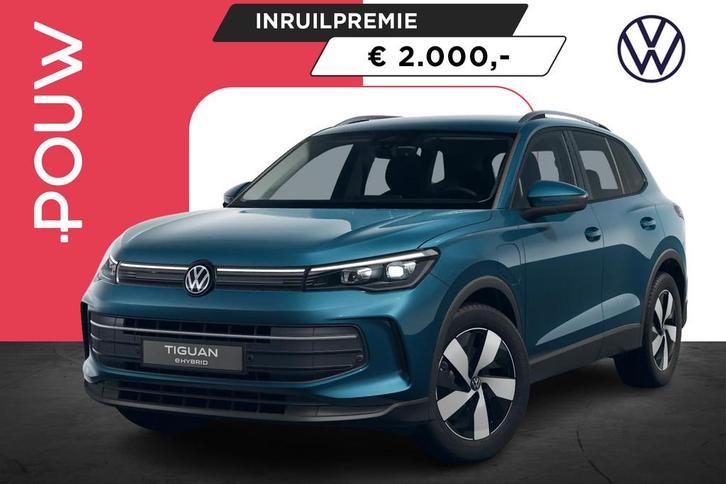 Volkswagen Tiguan 1.5 eHybrid 204pk DSG Life Edition | Trekh, Auto's, Volkswagen, Bedrijf, Te koop, Tiguan, ABS, Achteruitrijcamera