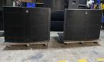 EV subwoofer      XDS 2x 18Inch per kast, Ophalen, Gebruikt, 1000 watt of meer, P.A.