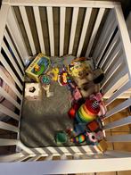 Witte Box met Speelgoed & Kleed, Kinderen en Baby's, Boxen, Ophalen, Gebruikt, Vierkant, In hoogte verstelbaar