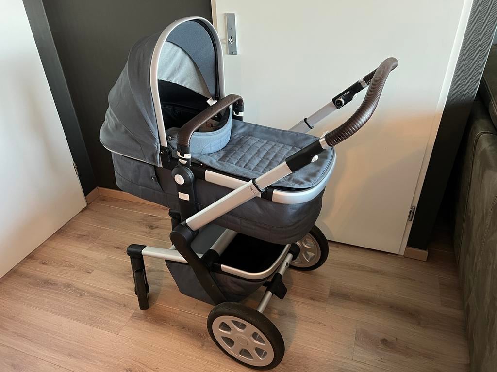 Joolz day 2 Quadro blu, Ophalen, Zo goed als nieuw, Overige merken, Verstelbare duwstang