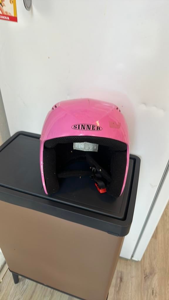 Sinner ski helm meisje, Sport en Fitness, Skiën en Langlaufen, Overige typen, Zo goed als nieuw, Minder dan 100 cm, Ophalen
