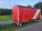 De Meeuw AUE/TA-610/3,5 schafkeet met snelverkeer pipowagen, Doe-het-zelf en Verbouw, Bouwketen en Schaftketen, Ophalen, Gebruikt