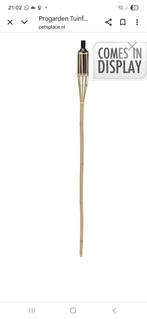6 tuinfakkels van 1.50 cm. Nieuw niet gebruikt, Tuin en Terras, Fakkels, Ophalen, Zo goed als nieuw