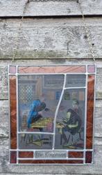 Glas in lood raam, Antiek en Kunst, Ophalen of Verzenden