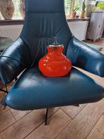 modern design Hanglamp - Jaren 70 oranje, Huis en Inrichting, Lampen | Hanglampen, Gebruikt, Vintage, Ophalen of Verzenden, Glas