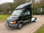 Iveco Daily 40 Be trekker 8700 kg dubbel cabine (bj 2001), Auto's, Bestelauto's, Gebruikt, 4 cilinders, Iveco, Zwart