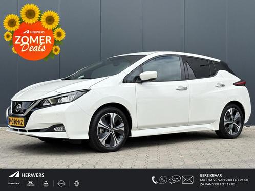 Nissan LEAF Tekna 40 kWh / Stoel-Stuurverwarming / Airco / C, Auto's, Nissan, Bedrijf, Te koop, Leaf, 360° camera, ABS, Adaptive Cruise Control