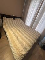 Boxspring met opslag ruimte 160x200, Huis en Inrichting, Tweepersoons, Ophalen of Verzenden, Zo goed als nieuw, 160 cm