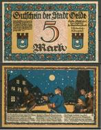 Oelde Westfalen 5 Mark 1921 Noodgeld Notgeld Biljet r-58 jdu, Ophalen of Verzenden, Duitsland, Los biljet