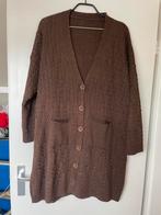 Nieuwe bruine wollen kabel vest, Kleding | Dames, Grote Maten, Bruin, Verzenden, Trui of Vest, Nieuw